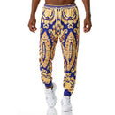Printed jogging pants casual pants