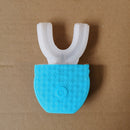 Brosse à dents électrique automatique intelligente à 360 degrés, étanche, type U, blanchiment des dents, lumière bleue, chargement USB