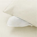 3-Piece Chenille Fabric Upholstered Living Room Furniture Set, Including 3-Seater Sofa AndV2 Loveseat Sofa With Seat And Back Cushion Beige White