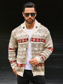 Pull d'automne en tricot pour homme