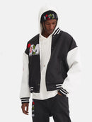 Veste de baseball épaisse en coton pour homme, tendance automne-hiver