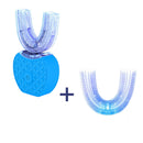 Brosse à dents électrique automatique intelligente à 360 degrés, étanche, type U, blanchiment des dents, lumière bleue, chargement USB