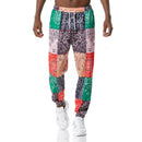 Printed jogging pants casual pants