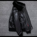 Fliegeranzug aus reinem Rindsleder der ersten Schicht und Baumwolle