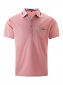 Europäisches und amerikanisches Revers-T-Shirt-Poloshirt