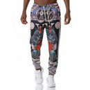 Printed jogging pants casual pants