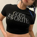 European And American Retro Printed Foreign Trade T-shirt Cute Solid Color