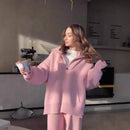 Loose Gentle Casual Wide-leg Pants Two-piece Set