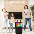 12in 60W LED Spectrum Light Bluetooth Remote Control Rod Speaker