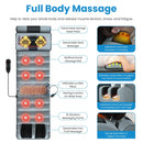 Full Body Electric Massage Pad With Heating Function
