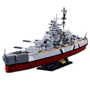 Battleship Bismarck Aircraft Carrier Children's Educational Assembly Toy
