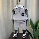 Boys' And Kids' Autumn Sports Two-piece Set