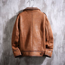 Men's Fashionable Lamb Fur Coat