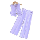 Children's Summer Leisure Fashion Personality Vest Suit