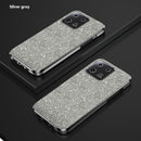 Coque de téléphone Xiaomi 146D à paillettes dégradées, galvanoplastie, 13 trous fins