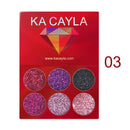 Creative 6 Colors Diamond Sequin Eyeshadow Palette