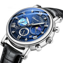 Multifunctional Luminous Moon Phase Calendar Watch