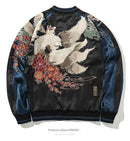 Men's Embroidered Double-sided Thick Coat