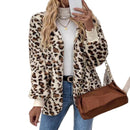 Cardigan Mid-length Women's Autumn And Winter Plush Coat