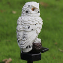 Solar Power LED Eule Papagei Rasen Licht Im Freien Wasserdichte Garten Landschaft Lampe
