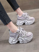 Thick Bottom Korean Casual Ins Style Dad Shoes