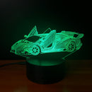 Lamborghini 3D night light