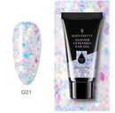 Nouveau gel pour extensions florales de manucure 30 ml pour ongles allongés pour allonger rapidement les ongles
