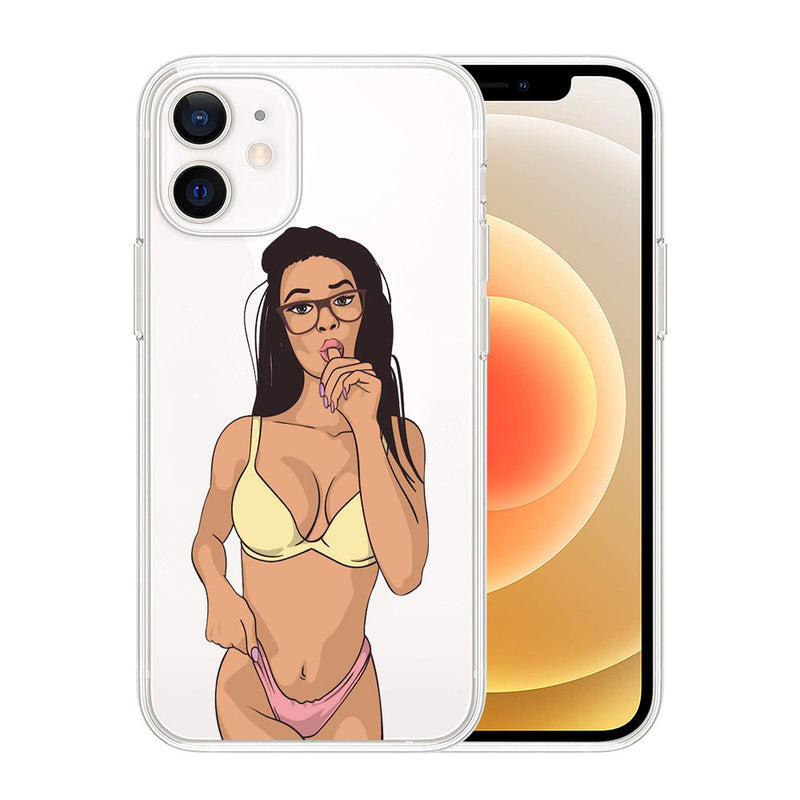 Étui de téléphone portable à imprimé personnalisé et sexy