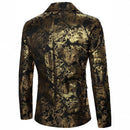 Men's Bronzing Printed Suit Jacket Fashion