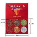 Creative 6 Colors Diamond Sequin Eyeshadow Palette
