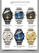 Luminous Non-mechanical Men's Multifunctional Waterproof Quartz Watch