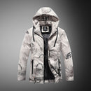 Men Winter Jacket With Velvet Pattern