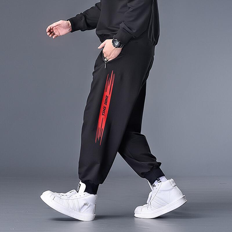 Lose Plus Größe Jogginghose Männer Plus Fett Plus Hosen Stretch Fett Menschen Trend