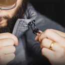 Half Zipper Cotton-padded Clothes Stand Collar