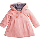 Girls' Fashion Personalized Hooded Jacket Casual Coat