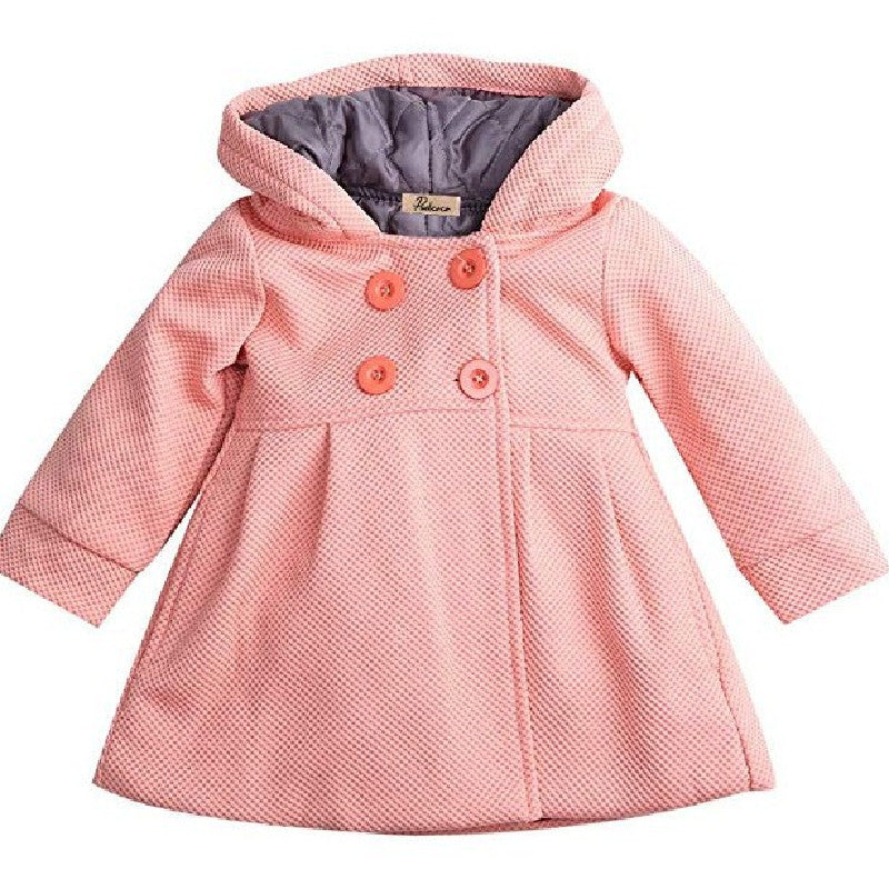 Girls' Fashion Personalized Hooded Jacket Casual Coat