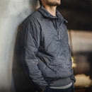 Half Zipper Cotton-padded Clothes Stand Collar