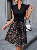 Summer Loose Casual Women's Butterfly Sleeve Dress