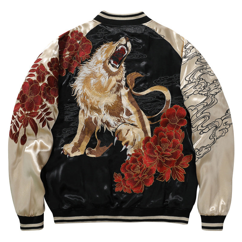 Heavy Industry Lion King Embroidery Jacket Male