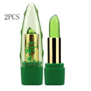 Aloe Vera Gel Color Changing Lipstick Gloss  Moisturizer Anti-drying Desalination Fine-grain Lip Blam Care