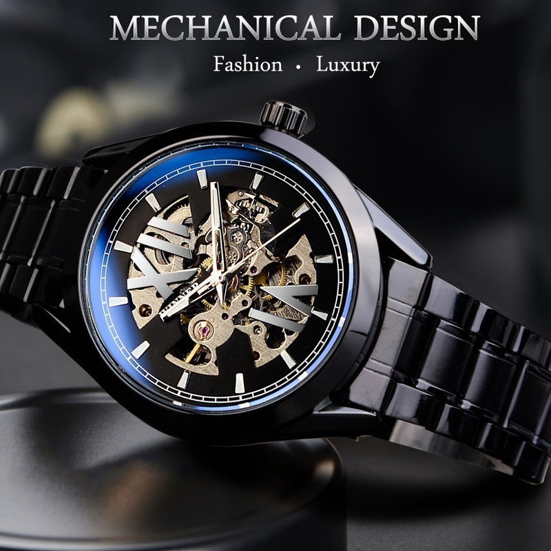 Men's Hollowed-out Waterproof Automatic Mechanical Watch