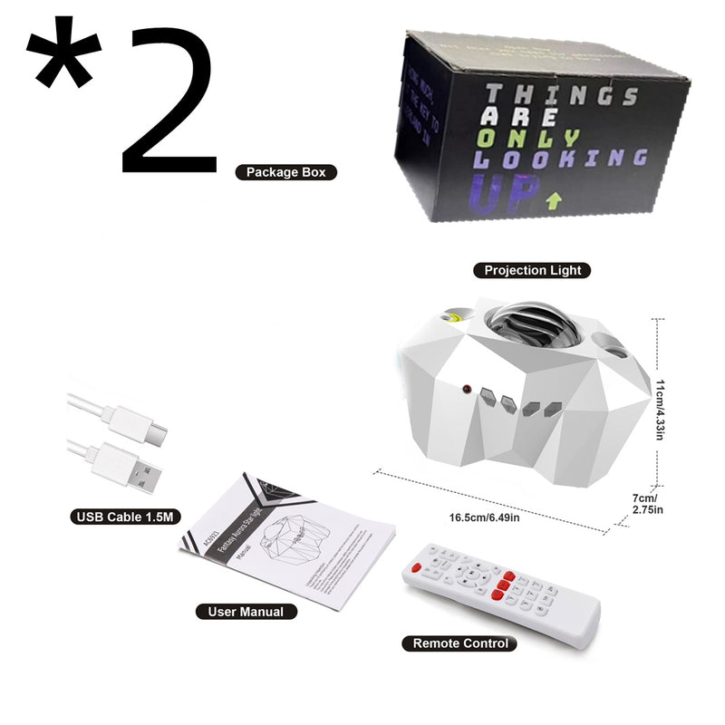 USB-Wassermuster Bluetooth Musik Ocean Star Projektorlampe