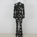 Fashion Women's Suit Starfish Long Three-piece Suit