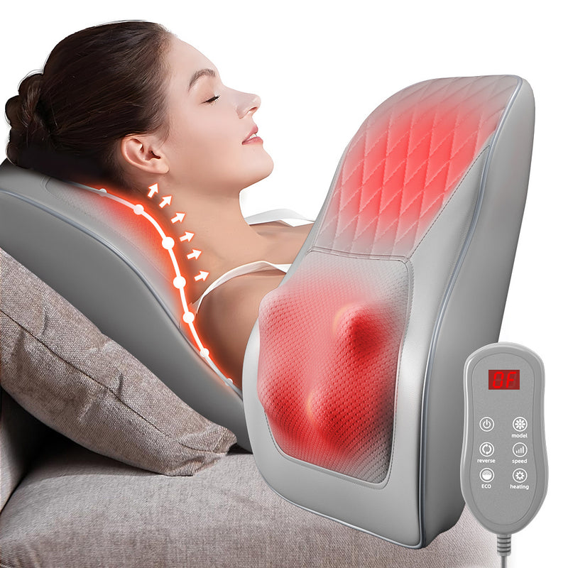 Waist & Back Full Body Massager, Heated Massager For Back, Neck, Shoulders & 3 Adjustments,