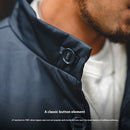 Workwear Japanese Single-breasted Coat For Men Winter