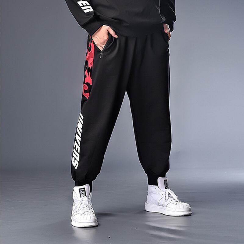 Lose Plus Größe Jogginghose Männer Plus Fett Plus Hosen Stretch Fett Menschen Trend
