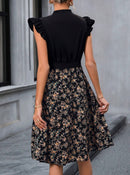 Summer Loose Casual Women's Butterfly Sleeve Dress