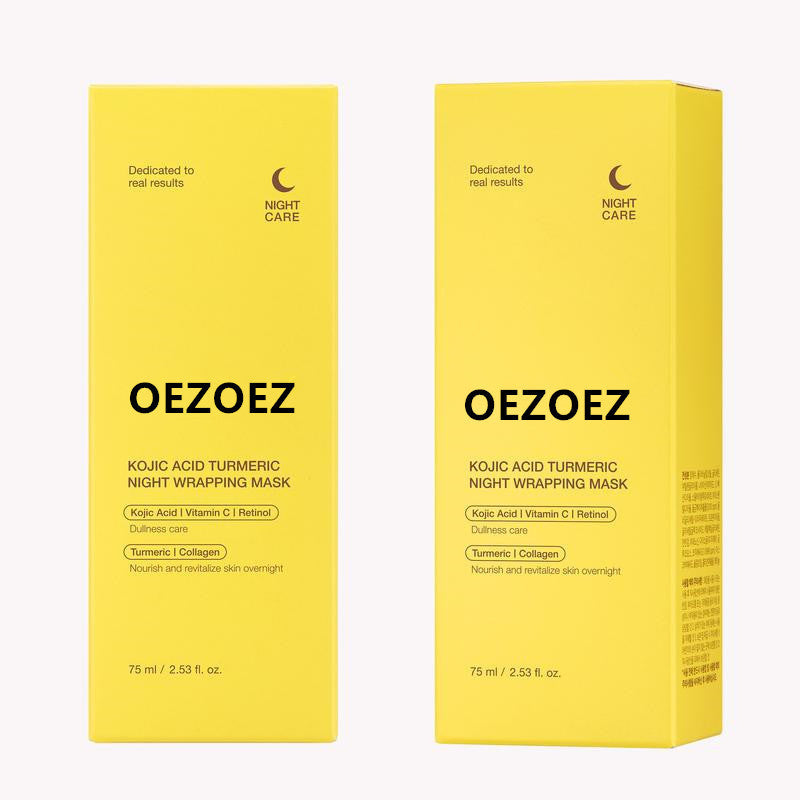 Turmeric Night Tearing Mask Hydrating And Moisturizing Water HD Screen Film