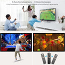 Docooler Mini 2.4GHz Wireless QWERTY Keyboard Air Mouse Handheld Remote Control 6 Gxes Gyroscope for Mini PC TV Box