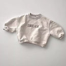 Sweater Suit Long Sleeve Male And Female Baby English